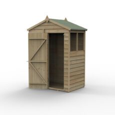 5013053199459 1 4LIFE Apex Shed 5x3 Single Door 2 Window with Installation.jpg